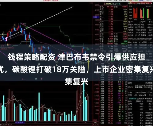 钱程策略配资 津巴布韦禁令引爆供应担忧，碳酸锂打破18万关隘，上市企业密集复兴