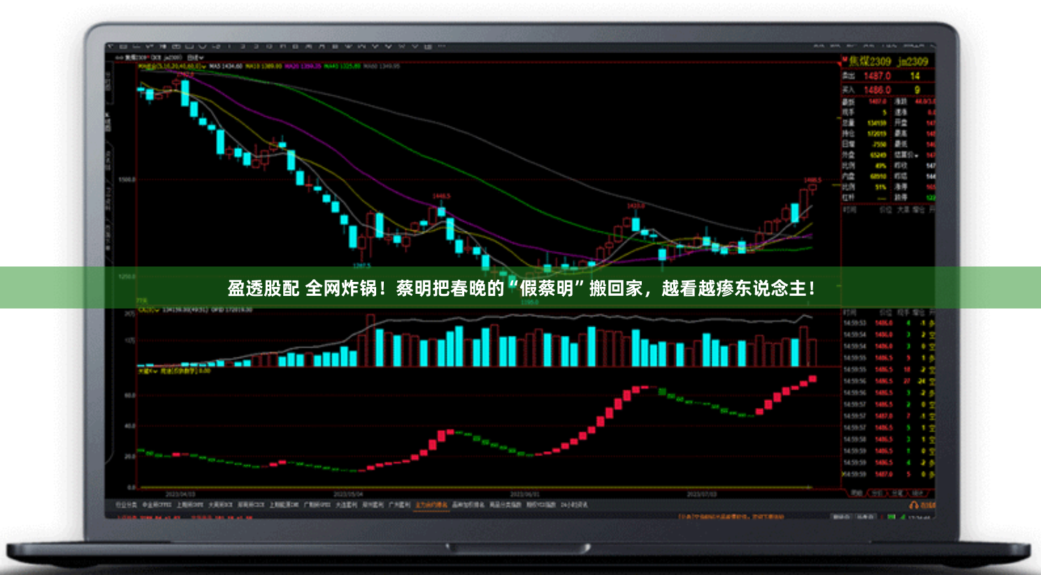 盈透股配 全网炸锅！蔡明把春晚的“假蔡明”搬回家，越看越瘆东说念主！