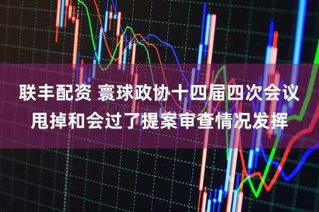 联丰配资 寰球政协十四届四次会议甩掉和会过了提案审查情况发挥
