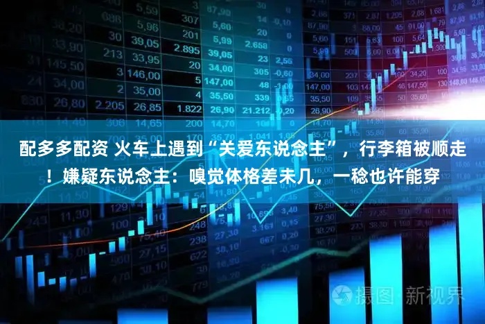 配多多配资 火车上遇到“关爱东说念主”,行李箱被顺走!嫌疑东说念主:嗅觉体格差未几,一稔也许能穿